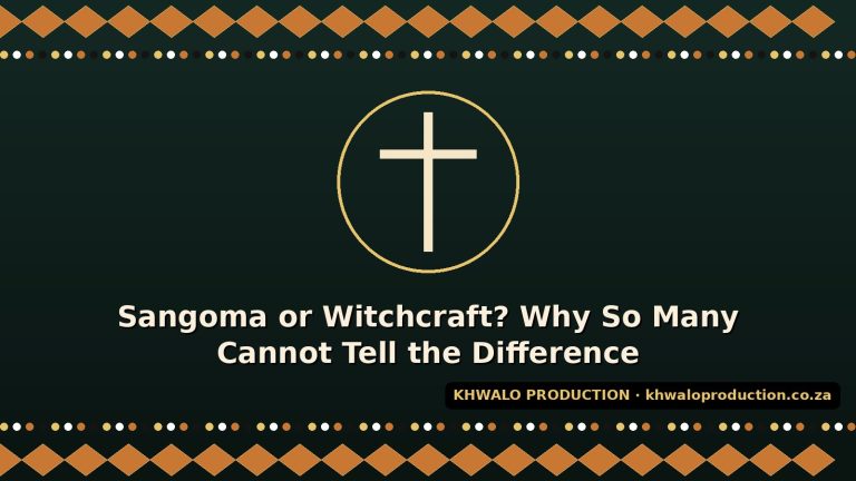 Sangoma or Witchcraft? Why So Many Cannot Tell the Difference