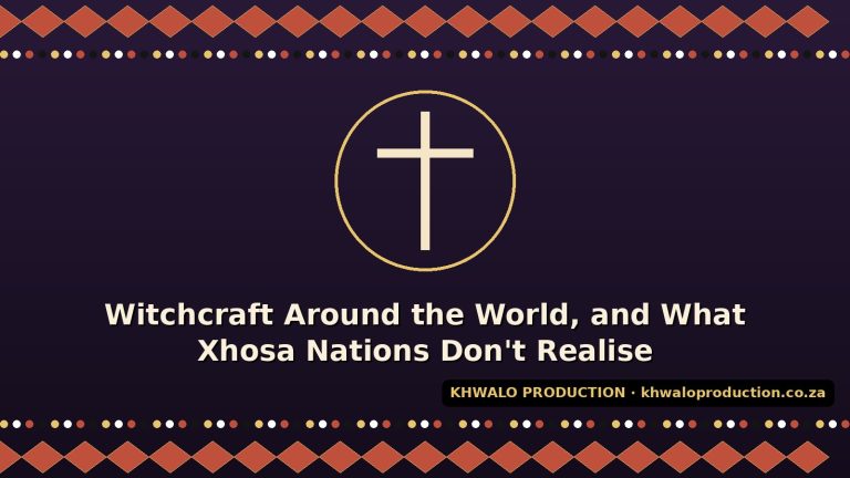 Witchcraft Around the World, and What Xhosa Nations Don’t Realise